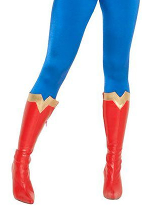 Z16091402 Wonder Woman Cosplay Boots Red